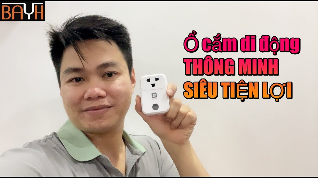 Ổ cắm di động SK01 , thông minh hoá đồ điện chỉ với 1 thiết bị duy nhất