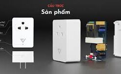 Ổ cắm thông minh chống giật Smart Plug Vconnex 2 ổ cắm chống giật vconnex