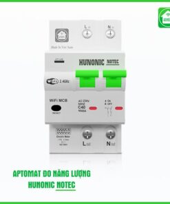 Aptomat Cầu Dao Thông Minh Đo Năng Lượng Hunonic Notec 1 2 Aptomat hunonic