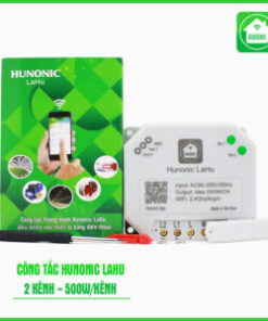 Công tắc thông minh Hunonic Lahu 2 kênh