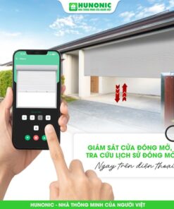 Công Tắc Cửa Cuốn Wifi Hunonic Door S – Phiên Bản Mới 2024 1 Công Tắc Cửa Cuốn Wifi Hunonic Door S