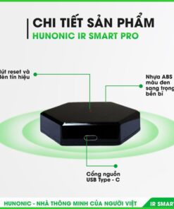 Bộ điều khiển hồng ngoại wifi Hunonic IR Smart Pro 3 Bộ điều khiển hồng ngoại wifi Hunonic IR Smart Pro