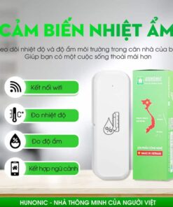 Cảm Biến Nhiệt Ẩm Wifi Hunonic 1 Cảm Biến Nhiệt Ẩm Wifi Hunonic