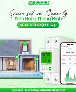 Công Tơ Điện Tử Thông Minh Wifi HUNONIC ENTEC 1 2 Công Tơ Điện Tử Thông Minh Wifi HUNONIC ENTEC