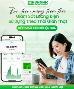 Công Tơ Điện Tử Thông Minh Wifi HUNONIC ENTEC 1 1 Công Tơ Điện Tử Thông Minh Wifi HUNONIC ENTEC