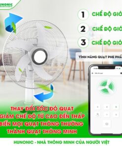Ổ Cắm Quạt Thông Minh Wifi SK18 – Biến Quạt Thường Thành Quạt Thông Minh 3 Công Tắc Thông Minh Datic Basic