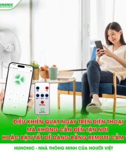 Ổ Cắm Quạt Thông Minh Wifi SK18 – Biến Quạt Thường Thành Quạt Thông Minh 1 Công Tắc Thông Minh Datic Basic