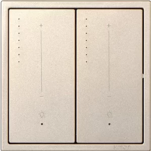 Công tắc Dimmer đôi I7 Gen 3 Champagne 70E8316TY-46