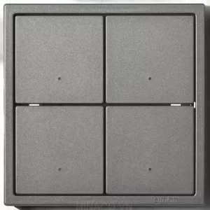 Công tắc bốn Simon I7 Xám 70E854TY-61