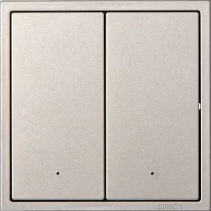 Công tắc đôi Easy Simon I7 Champagne 70E851TY-46 1 Công tắc đôi Easy Simon I7 Champagne 70E851TY-46