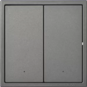 Công tắc đôi Easy Simon I7 Xám 70E851TY-61 1 Công tắc đôi Easy Simon I7 Smart màu Xám 70E851TY-61