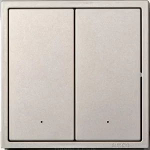 Công tắc đôi Simon I7 Champagne 70E839TY-46