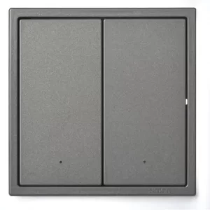 Công tắc đôi Simon I7 Xám 70E839TY-61