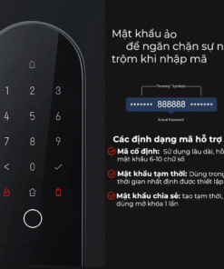 KHÓA THÔNG MINH AQARA D100 ZNMS20LM 4 khoa aqara n100 5VN