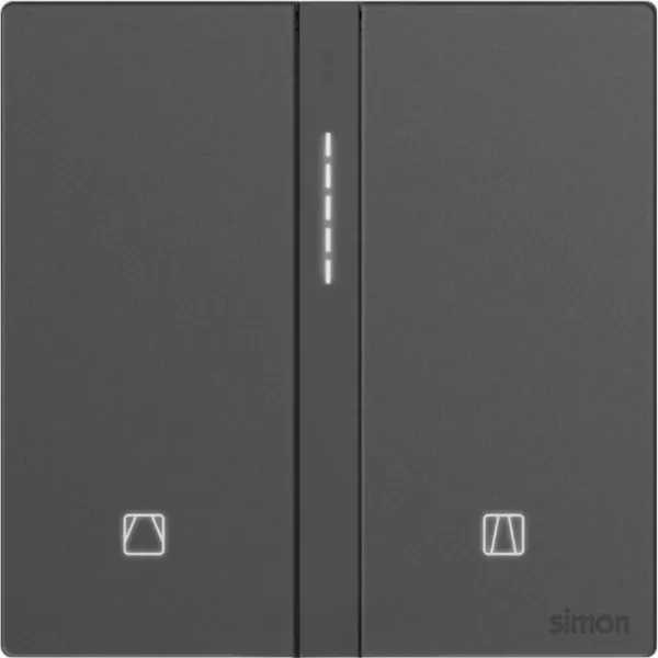 Công Tắc Rèm Cửa Đơn Simon M7 Smart Gem 66E8013GTY